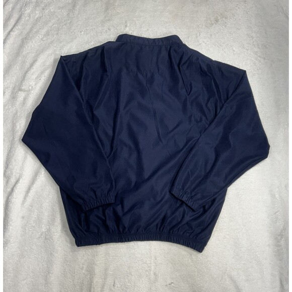 Forrester's 1/4 Snap Jacket Men's Large Navy Blue Golf Pullover Windbreaker - Picture 7 of 7